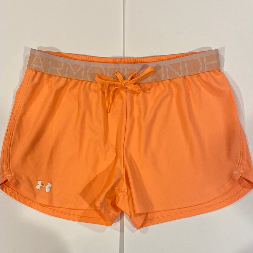 Under Armour Women's Orange Shorts
